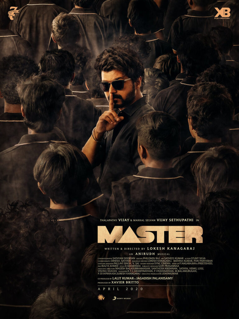 Vijay's Master second look poster