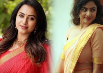 புடவையிலேயே ரசிகர்களை கிறங்கடித்த ஜனனி அசோக் குமார்..!