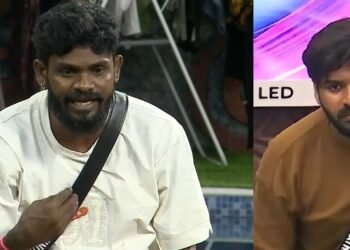 கத்தியை எடுத்த கானா வினோத்! கண்ணிமைக்கும் நேரத்தில் சபரிக்கு விழுந்த குத்து! – அதிர்ச்சியில் பிக்பாஸ் ஹவுஸ்!